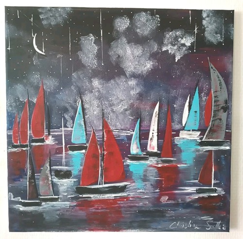 Tableau peinture acrylique sur