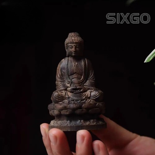 Incense wood carving lotus - incense,