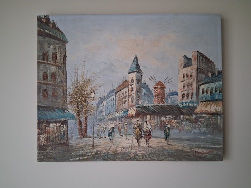 Peinture huile sur toile - peinture,