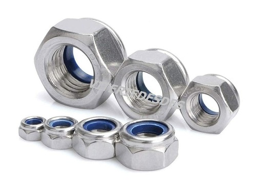 écrous freins inox - Écrous, m16