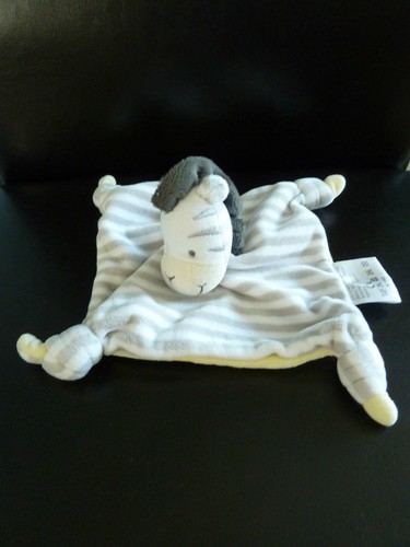M12 doudou plat babou - doudou, zebre