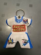 Ancien Porte Clé Mini Maillot Tenue OL Annee 90 Justin Bridou Goodie N 8 Foot