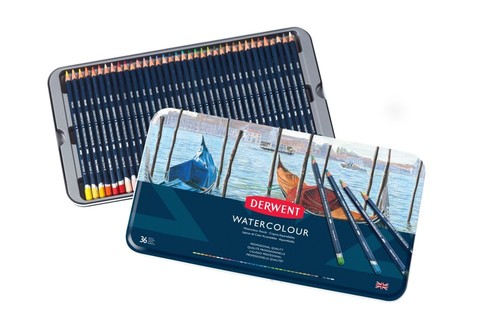 Derwent set crayons - set, de