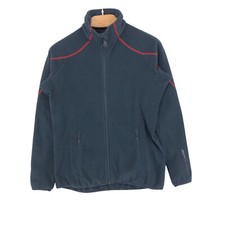 MUSTO Femme Full Zip Col Haut Pull Fleece Bleu Taille S (10)