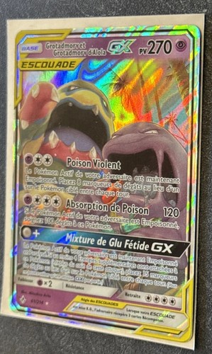 Carte pokémon 214 gx - carte, 61/214