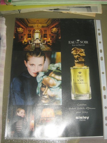 Publicité papier parfum - publicité,