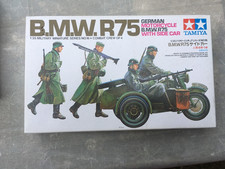 GERMAN MOTORCYCLE BMW R75 with side-car - Kit Tamiya n°35016 - 1/35