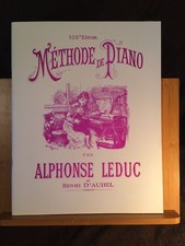 Alphonse Leduc Henri d'Aubel Méthode de piano 100e édition éditions Leduc