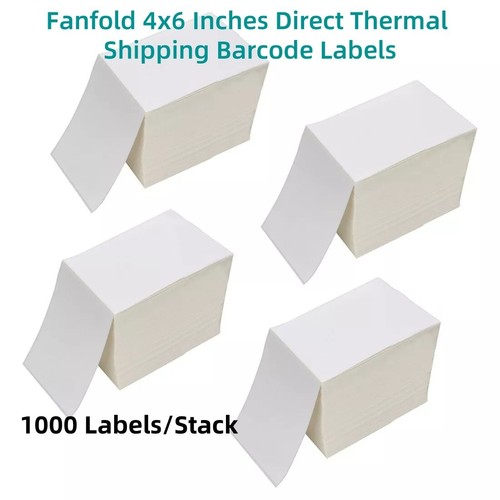 Direct thermal labels - 4"x6",