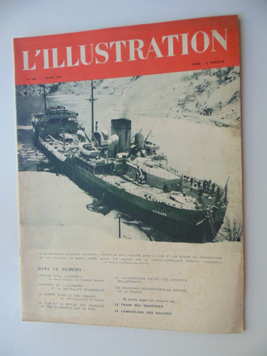 Illustration revue 1940 - revue, de