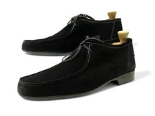 CHAUSSURES JM WESTON 629 CHUKKA 2 OEILLETS 8.5D 42.5 DAIM NOIR EMBAUCHOIRS 575€