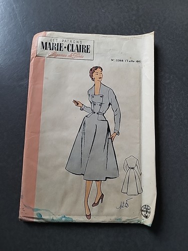 Ancien patron robe vintage - ancien,
