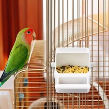 Mangeoire à oiseaux de jardin avec perchoir anti-déchets mangeoire à oiseaux