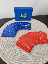 Lot de 2 jeux de cartes Tintin