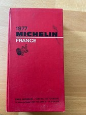 GUIDE  MICHELIN   ROUGE  1977