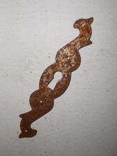  Ornement Entrée de Serrure métal fer Meuble armoire ancienne restauration porte