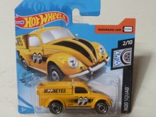HOT WHEELS 2019 VOLKSWAGEN BEETLE PICKUP 49' MOONEYES