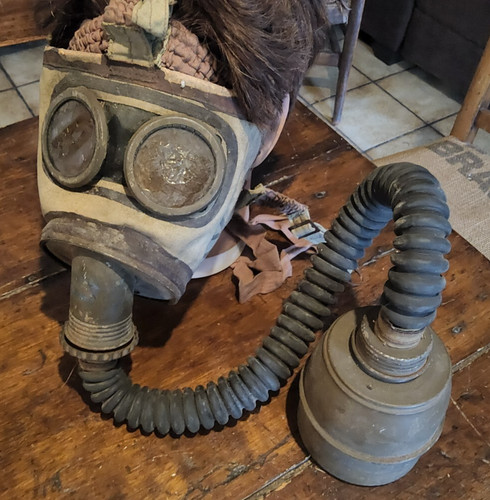 Masque gaz armée ww2 - à,