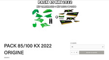 kit plastique + kit déco 85kx