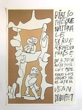 Jean DUBUFFET, Bibliothèque