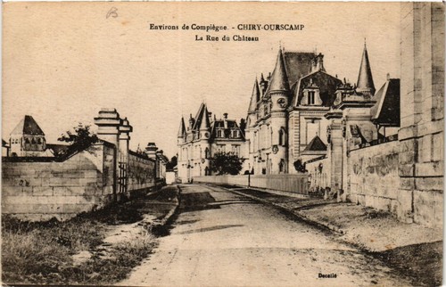 Cpa env compiegne - cpa, ak