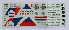Décal Bmw M3 Original Teile Warsteiner Fujimi 1/24 ( non Hasegawa, Tamiya )