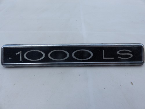 Simca 1000 sigle - ls,