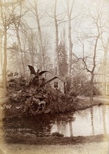 Photo XIXème Montigny-lès-Metz Moselle (57) Jardin Botanique Fratin Frescatelly.