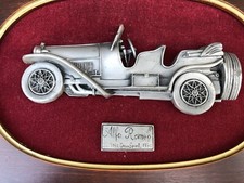 tableau decoration murale , Alfa Roméo Ancienne En Étain