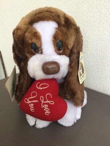 Peluche chien vintage