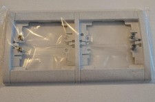 Plaque double horizontale