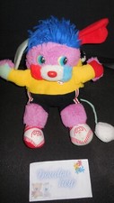 doudou peluche POPPLES Football foot 1980 popple vintage
