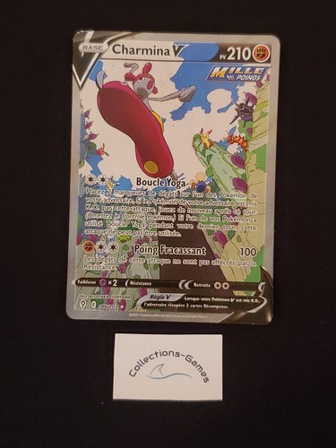 Carte pokémon charmina - carte,