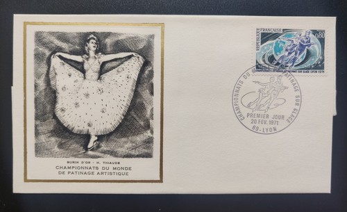 Enveloppe burin or fdc - enveloppe,