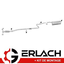 Echappement silencieux pour