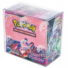 Protection Souple Display Pokémon PVC Clear Case Phoenix Shield Boîte de Booster