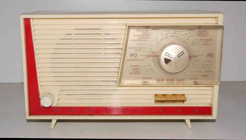 Récepteur radio vintage