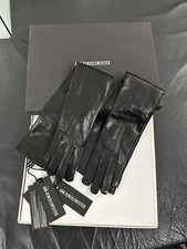 BNWT ! Gants Joris en cuir pour femmes Ann Demeulemeester taille 7,5