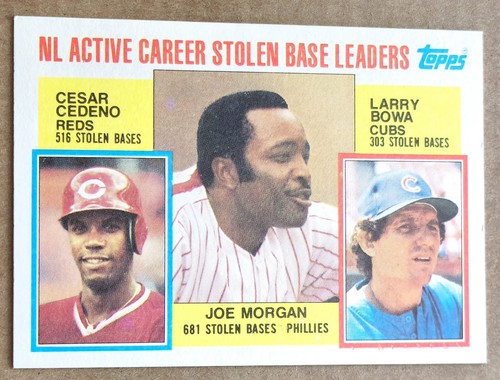1984 topps joe - topps,