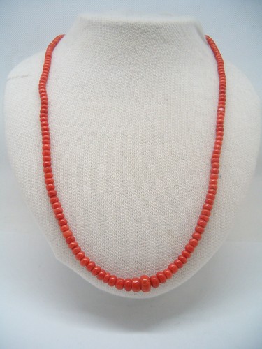 Collier corail rouge - corail,