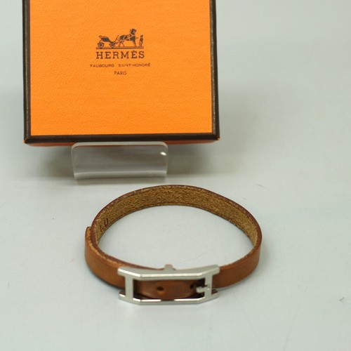 Bracelet hermes hapi cuir - bracelet,