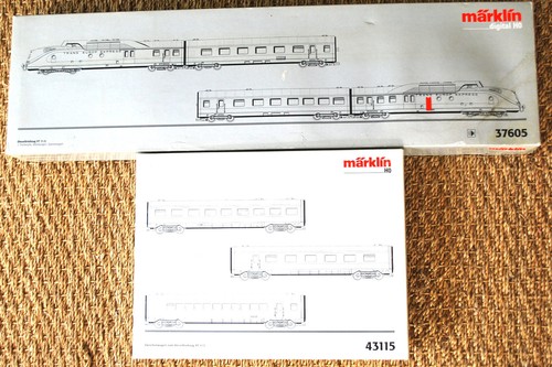 Marklin coffrets 37605 - coffrets, et