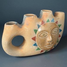 Chandelier soleil en terre cuite style Dona Rosa Oaxaca Mexique? 