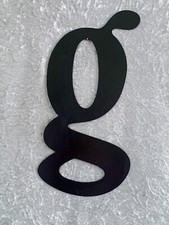 Grande lettre G en métal -