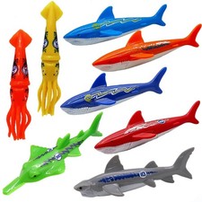 8 Pièces Jouets de Plongée Jouet de Natation pour Piscine Jeux Piscine Enfant...