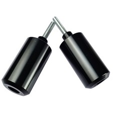 Barres antichute moteur moto cadre curseur protection collision noir