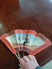 éventail publicitaire Dubonnet