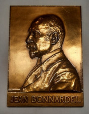 MEDAILLE BRONZE JEAN BONNARDEL COMPAGNIE INDUSTRIELLE DU PLATINE