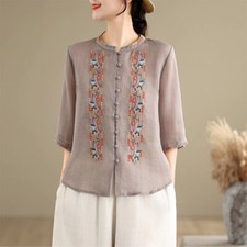 Tunique Éthique Brodée Pour