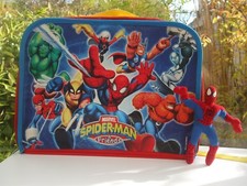 CARTABLE A DOS VALISETTE ORGANISEUR PELUCHE SPIDERMAN & FRIENDS MARVEL 2007